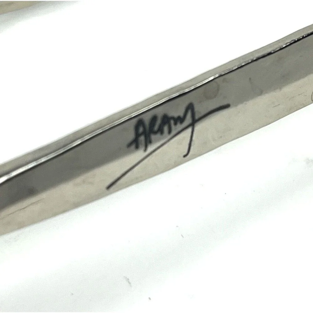 VTG Arthur Court Designs Chicken Claw Ice Tongs Silver Tone Metal Serving Tongs